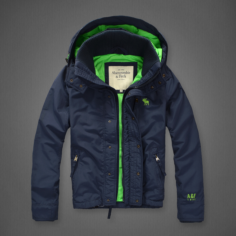 Abercrombie Fitch Hombres Toda Estación Tiempo Chaquetas AF7893